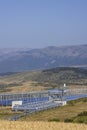 Fresnel-type thermodynamic concentration solar power plant in Llo, France