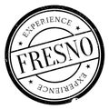 Fresno stamp rubber grunge