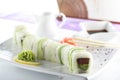 Frest and tasty sushi Royalty Free Stock Photo