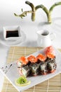 Frest and tasty sushi Royalty Free Stock Photo