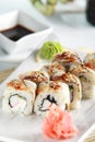 Frest and tasty sushi Royalty Free Stock Photo