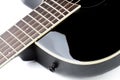 Black Classical Guitar Royalty Free Stock Photo