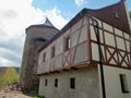 Freudenstein castle tower riun in jachymov in western bohemia