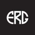 FRG letter logo design on black background. FRG creative initials letter logo concept. FRG letter design Royalty Free Stock Photo