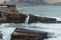 The friar\'s jump in Chorrillos Lima Peru