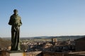 Friar Statue - Cuenca - Spain Royalty Free Stock Photo