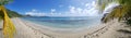 Friars Bay Ocean Panoramic 2 Royalty Free Stock Photo
