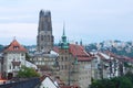 Fribourg in dusk