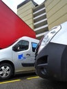 Patient transport vehicles of the hospital of Fribourg