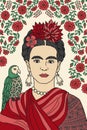 Frida Kahlo Royalty Free Stock Photo