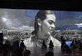 The immersive biography of Frida Kahlo the life of a myth at the IDEAL digital arts center in Barcelona, Catalonia, Spain