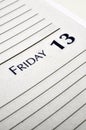 Friday the 13th Royalty Free Stock Photo