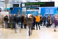 Friday, December 22nd, 2017, Dublin Ireland - people at Terminal 2 arrivals