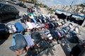 Friday Prayer in Silwan Royalty Free Stock Photo
