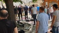 Friday Ramadan pray/Sarajevo, Bosnia and Herzegovina, May 15, 2020. Muslims are taking the weekly prayer jumu`a, during Ramadan Royalty Free Stock Photo