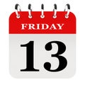 Friday 13th Royalty Free Stock Photo