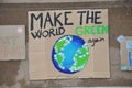 Fridays for future Denmark rally about food waste