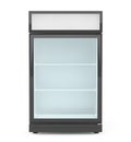 Fridge Drink with glass door Royalty Free Stock Photo