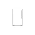 Fridge freezer refrigerator condenser. flat vector icon Royalty Free Stock Photo