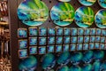 Fridge magnets in a market,Iceland Royalty Free Stock Photo