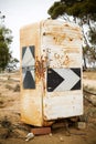 Fridge Road Sign Royalty Free Stock Photo