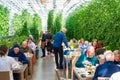 Fridheimar, Iceland - March 2024: Inside the Greenhouse Tomato Farm and Restaurant Royalty Free Stock Photo