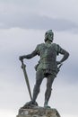 Fridtjof statue Royalty Free Stock Photo