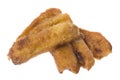 Fried Bananas Isolated Royalty Free Stock Photo