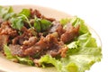 Fried Beef Royalty Free Stock Photo