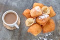 Fried New Orleans Beignets