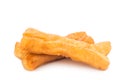 Fried bread stick or popularly known as You Tiao, a popular Chin Royalty Free Stock Photo