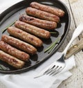 Fried Breakfast Sausage Links