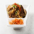 Fried buckwheat noodles