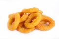 Fried calamari or onion Royalty Free Stock Photo