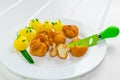 Fried cauliflower Royalty Free Stock Photo