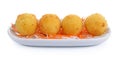 Fried cheese balls Royalty Free Stock Photo