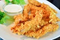 Crispy Fried chicken with cornflakes