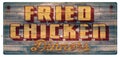 Fried Chicken Dinners Sign