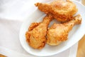 Fried chicken legs Royalty Free Stock Photo