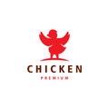 fried chicken logo