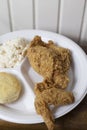 Fried Chicken Royalty Free Stock Photo