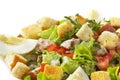 Fried chicken salad Royalty Free Stock Photo