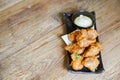 Fried Chicken Teriyaki with Mayonnaise sauce.