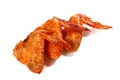 Fried chicken wings with a crispy crust Royalty Free Stock Photo