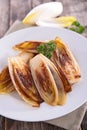 Fried chicory Royalty Free Stock Photo
