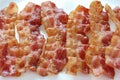 Fried crispy bacon Royalty Free Stock Photo