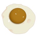 Fried egg Royalty Free Stock Photo