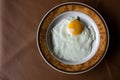 Fried egg Royalty Free Stock Photo