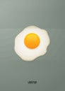 Fried egg Royalty Free Stock Photo