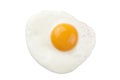 Fried egg isolated Royalty Free Stock Photo